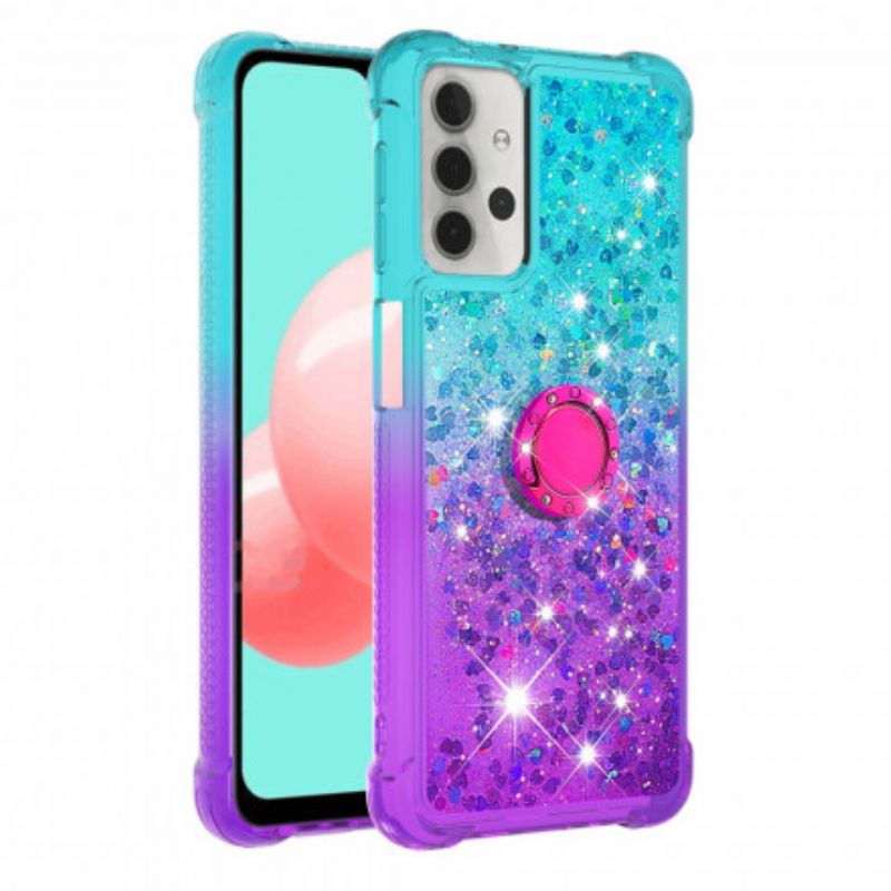 Cover Samsung Galaxy A32 5G Pailletring-støtte