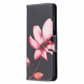 Flip Cover Samsung Galaxy A32 5G Pink Blomst
