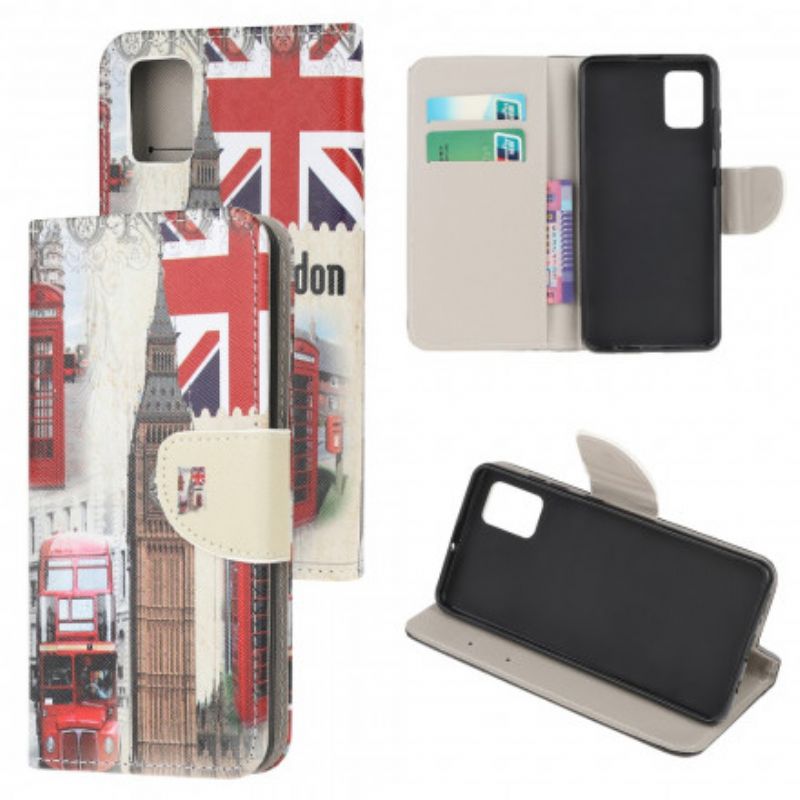 Læder Cover Samsung Galaxy A32 5G London Life