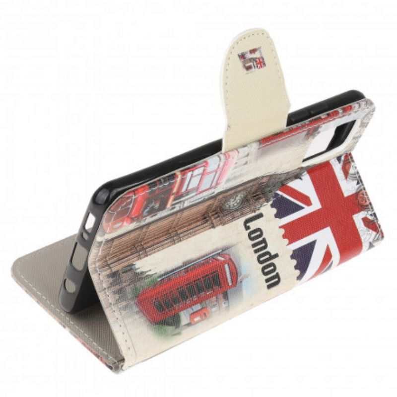 Læder Cover Samsung Galaxy A32 5G London Life