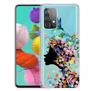Mobilcover Samsung Galaxy A32 5G Smukt Blomsterhoved
