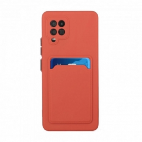 Cover Samsung Galaxy M12 / A12 Silikone Kortholder