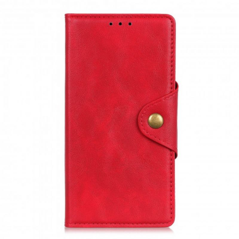 Flip Cover Sony Xperia 5 III Imiteret Læderknap