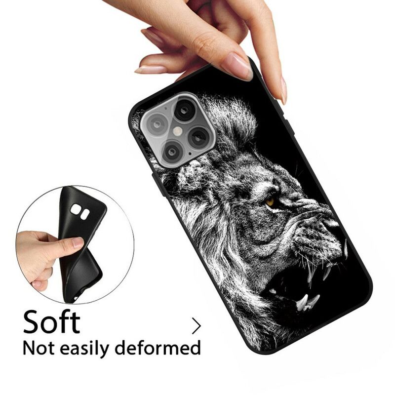 Cover iPhone 12 / 12 Pro Hærd Løve