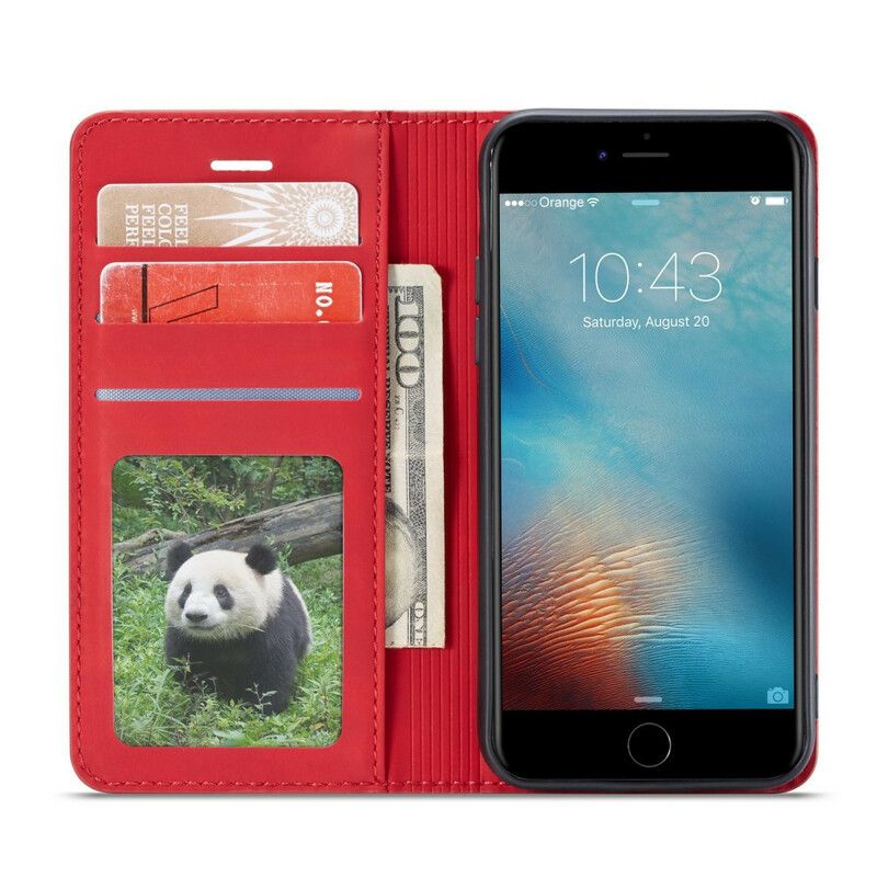 Cover iPhone SE 3 / SE 2 / 8 / 7 Flip Cover Lædereffekt Forwenw
