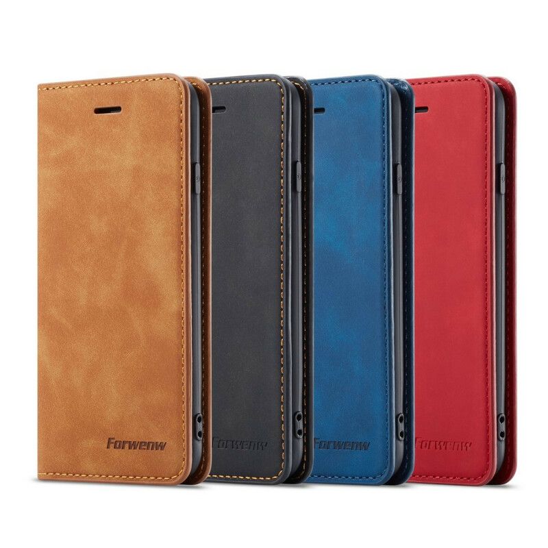 Cover iPhone SE 3 / SE 2 / 8 / 7 Flip Cover Lædereffekt Forwenw