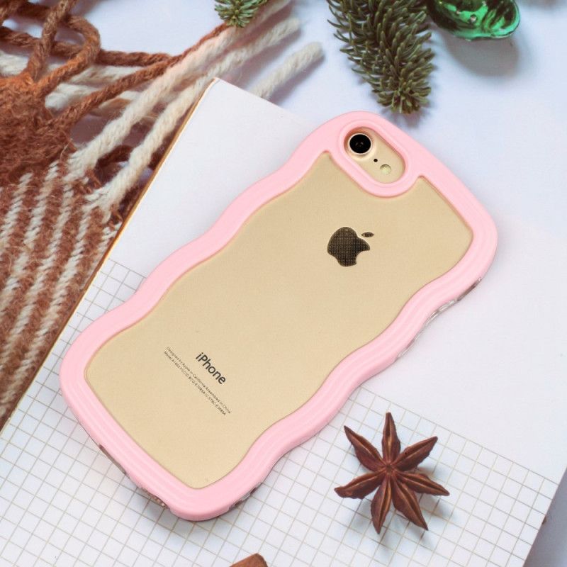 Mobilcover iPhone SE 3 / SE 2 / 8 / 7 Bølgedesign