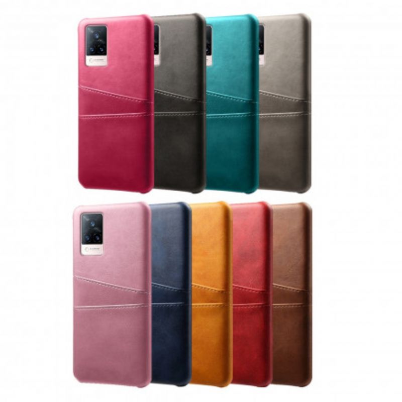 Cover Vivo V21 5G Dobbelt Ksq-kortholder