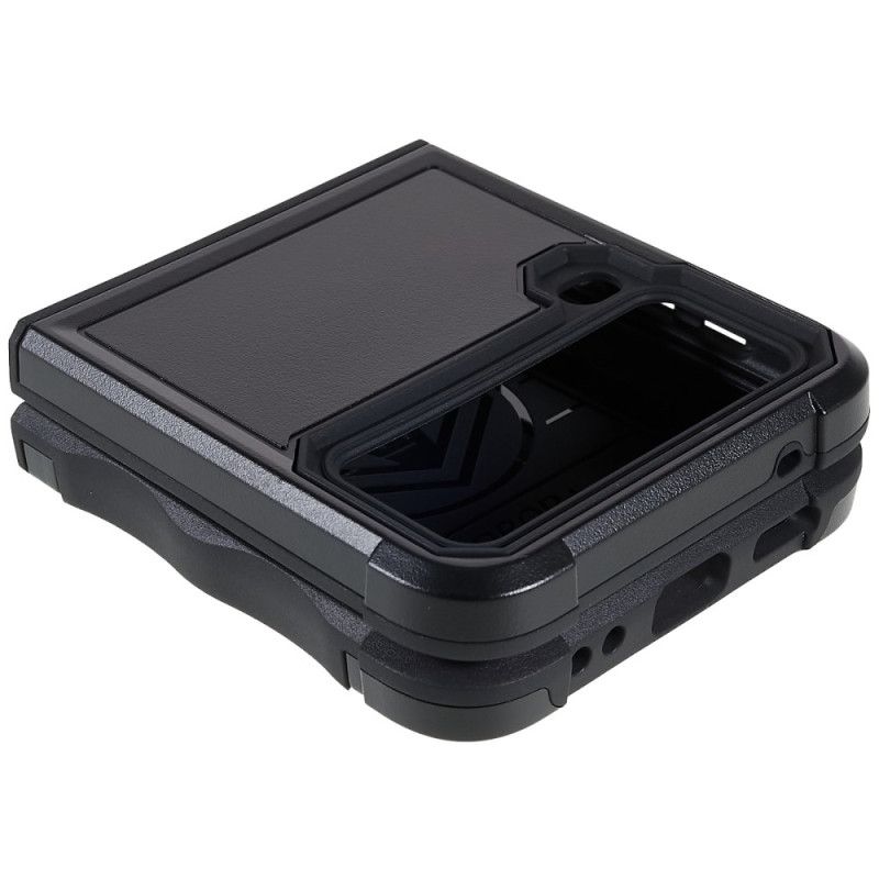 Cover Samsung Galaxy Z Flip 4 Flip Cover Knaphybrid
