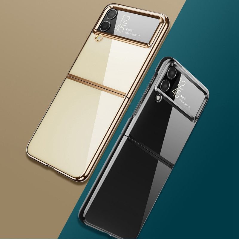 Cover Samsung Galaxy Z Flip 4 Flip Cover Metalstilkanter