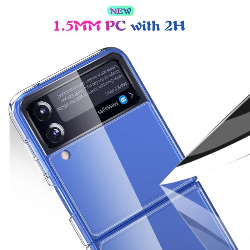 Mobilcover Samsung Galaxy Z Flip 4 Flip Cover Krystal