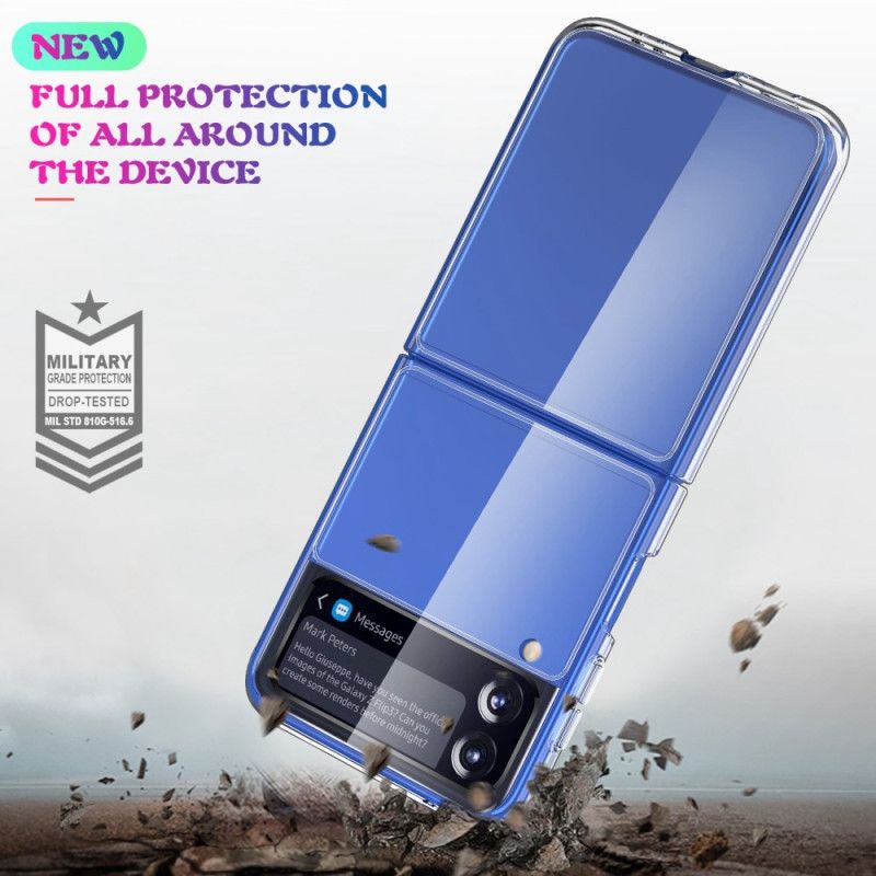 Mobilcover Samsung Galaxy Z Flip 4 Flip Cover Krystal