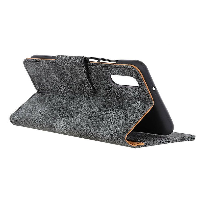 Flip Cover Sony Xperia 1 II Vintage Split Læder