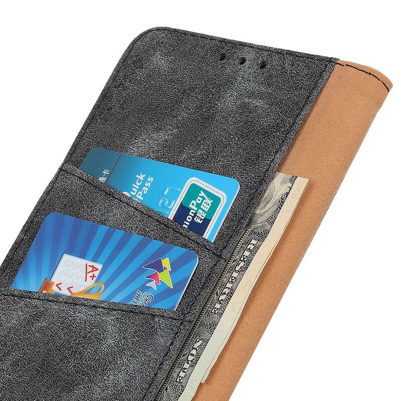 Flip Cover Sony Xperia 1 II Vintage Split Læder