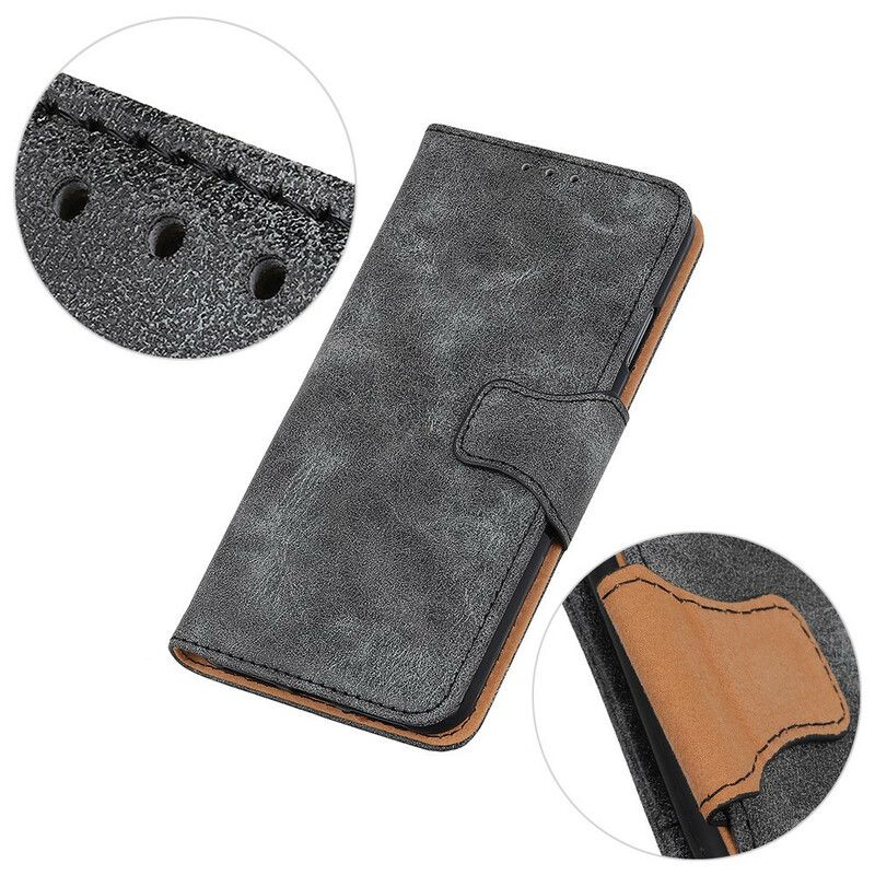 Flip Cover Sony Xperia 1 II Vintage Split Læder