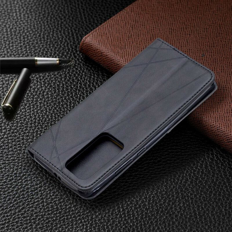 Cover Huawei P40 Pro Flip Cover Kunstnerstil