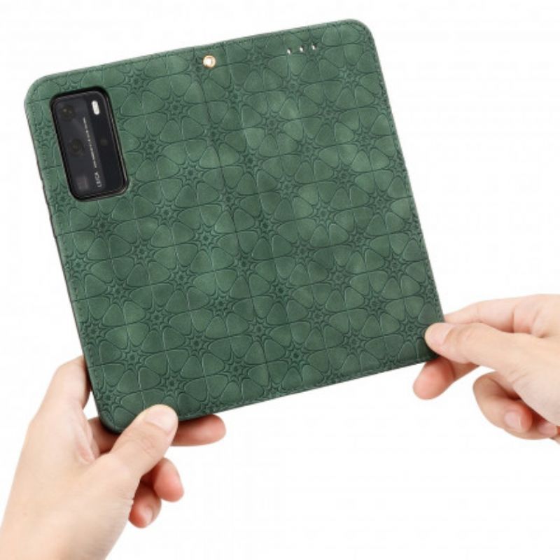 Cover Huawei P40 Pro Flip Cover Stjernetryk