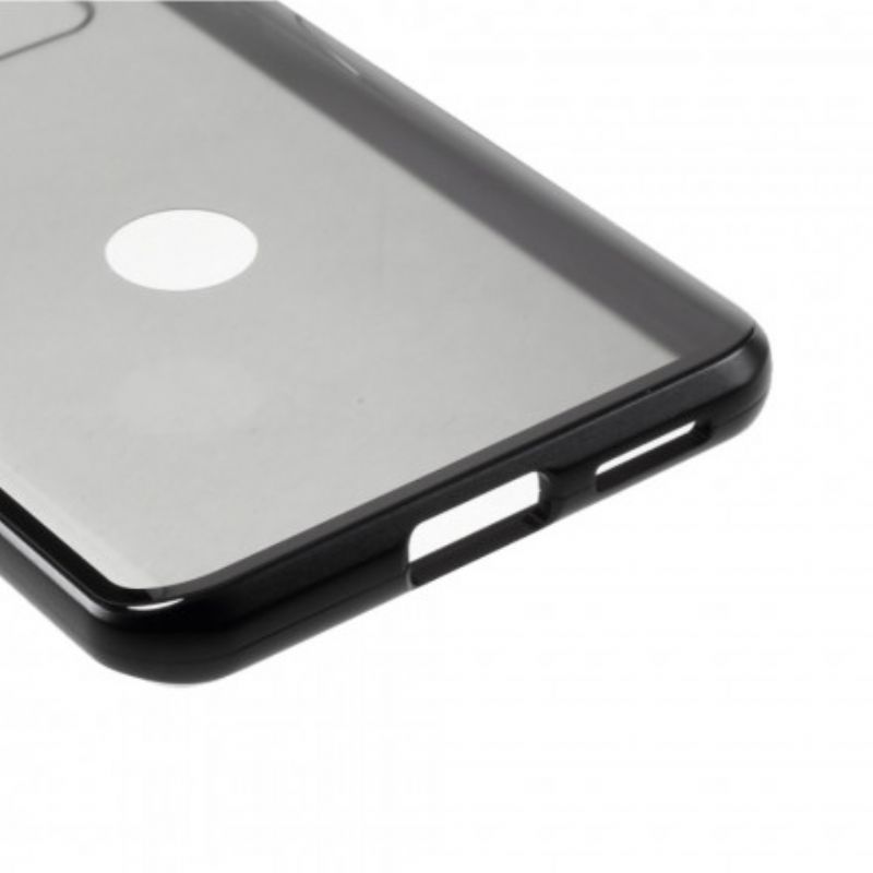 Cover Huawei P40 Pro Metalfælge Og Dobbelt Hærdet Glas
