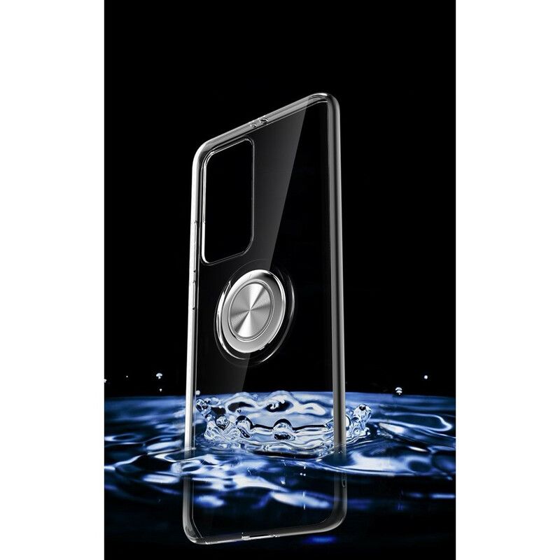 Cover Huawei P40 Pro Silicone Roterende Ring Metal