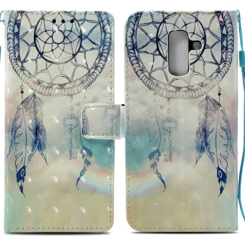Flip Cover Samsung Galaxy A6 Plus 3d Drømmefanger
