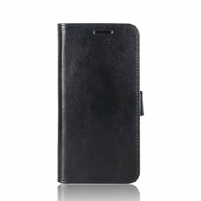 Flip Cover Samsung Galaxy A6 Plus Lædereffekt