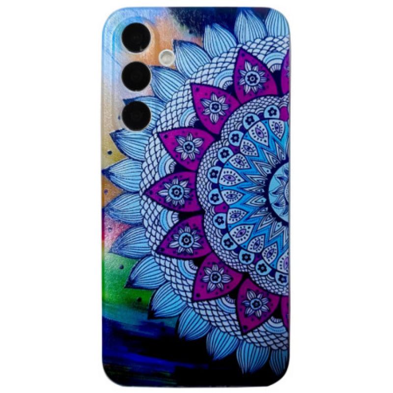 Cover Samsung Galaxy A16 5g Telefon Etui Mandala Blomstermønster