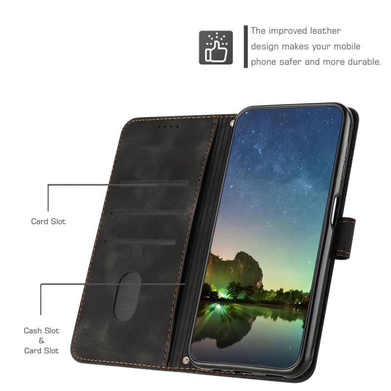 Flip Cover Samsung Galaxy A16 5g Trekantet Remmønster