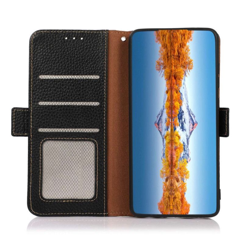 Læder Cover Samsung Galaxy A16 5g Litchi Khazneh Læder
