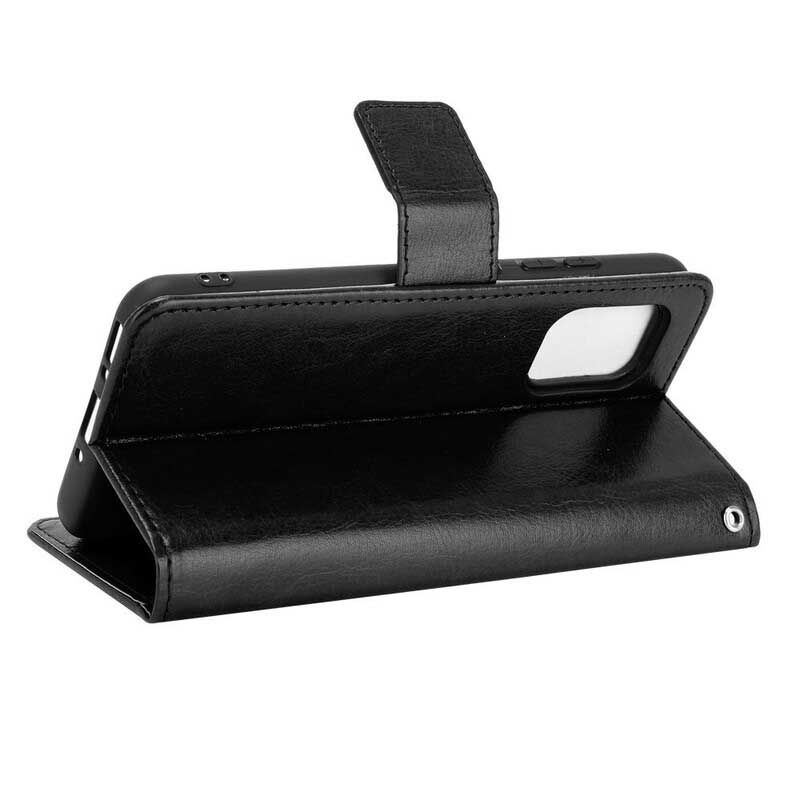 Flip Cover Asus Zenfone 8 Flashy Imiteret Læder