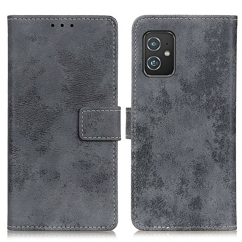 Læder Cover Asus Zenfone 8 Vintage Kunstlæder
