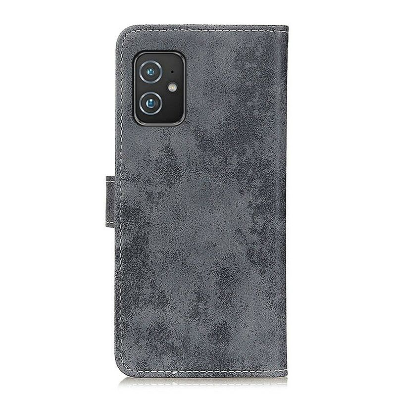 Læder Cover Asus Zenfone 8 Vintage Kunstlæder