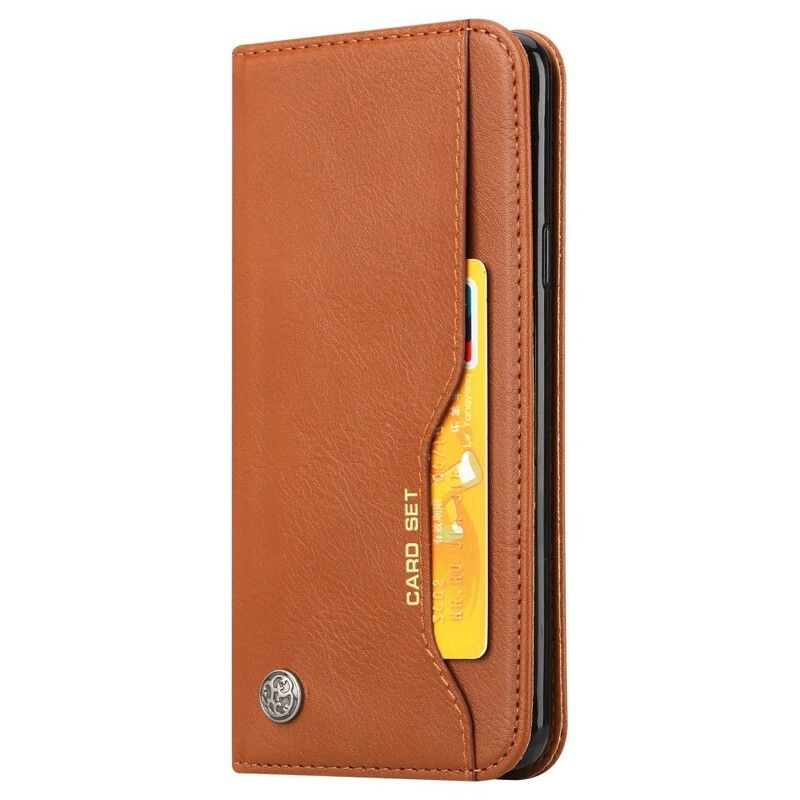 Cover Samsung Galaxy S9 Plus Flip Cover Faux Læder Kortholder