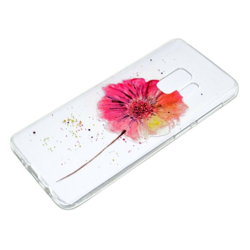Cover Samsung Galaxy S9 Plus Sømløst Akvarel Blomstermønster