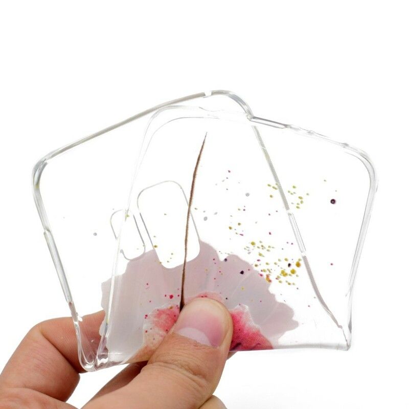 Cover Samsung Galaxy S9 Plus Sømløst Akvarel Blomstermønster