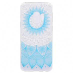 Cover Samsung Galaxy S9 Plus Transparent Farvet Mandala
