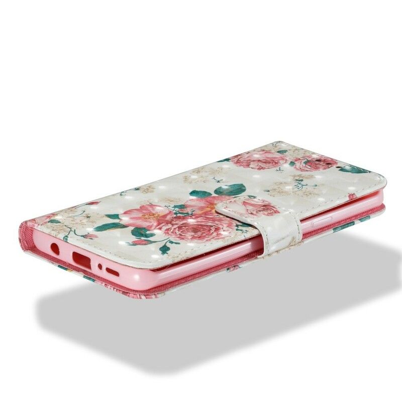 Flip Cover Samsung Galaxy S9 Plus Frihedsblomster