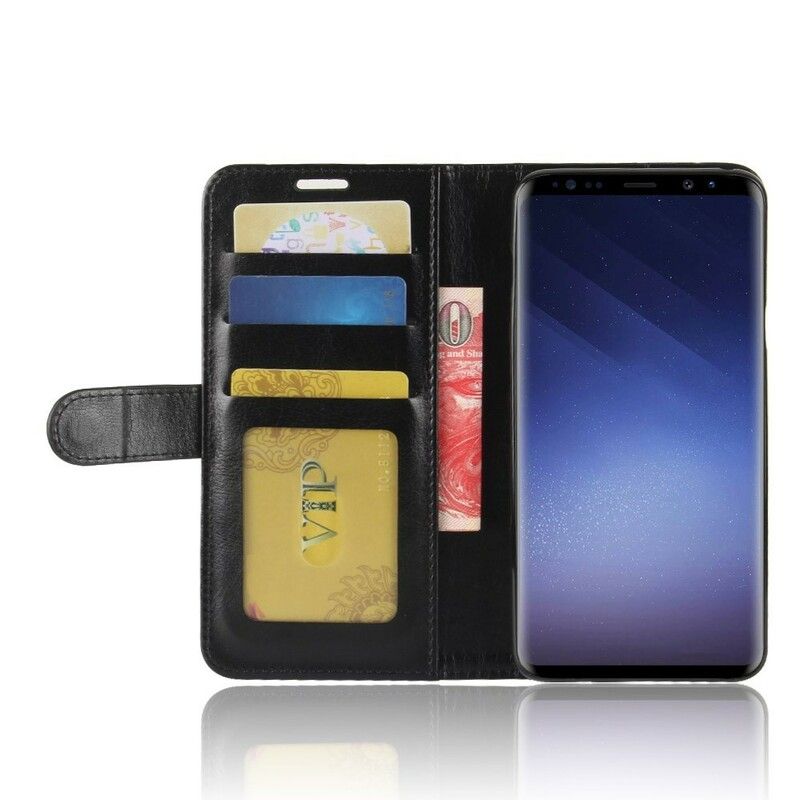 Læder Cover Samsung Galaxy S9 Plus Ultra Imiteret Læder