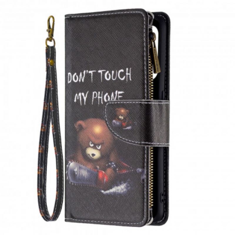 Flip Cover Oppo A94 5G Bear Lynlåslomme