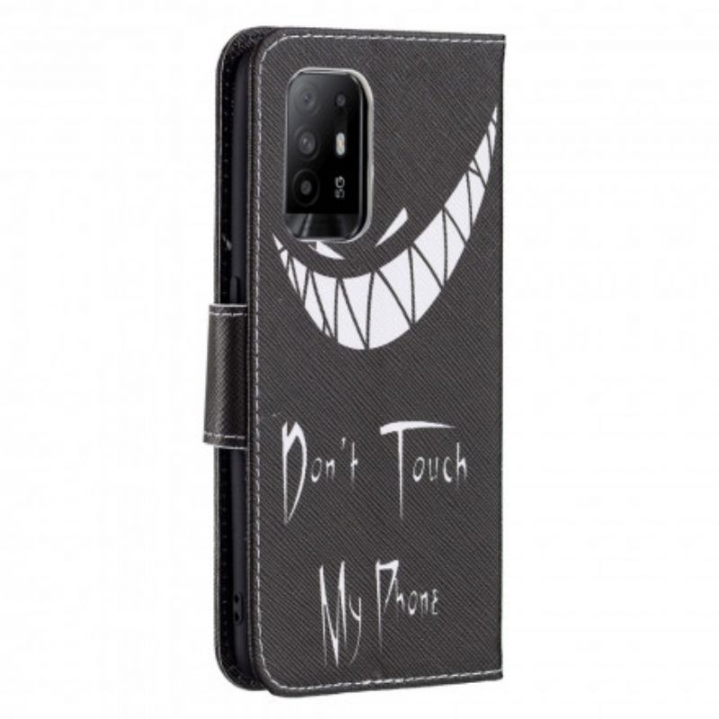 Læder Cover Oppo A94 5G Djævletelefon