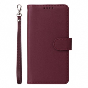 Læder Cover Samsung Galaxy S24 Fe Telefon Etui Betopnice