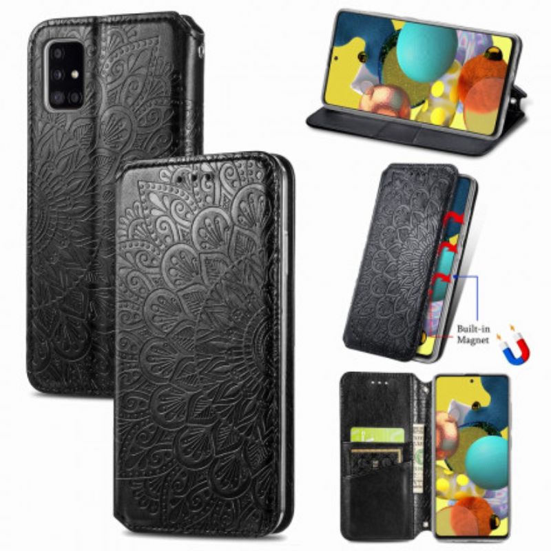 Cover Samsung Galaxy A71 5G Flip Cover Mandalas