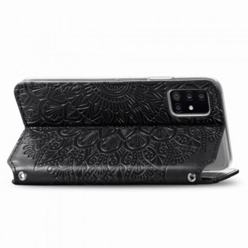 Cover Samsung Galaxy A71 5G Flip Cover Mandalas