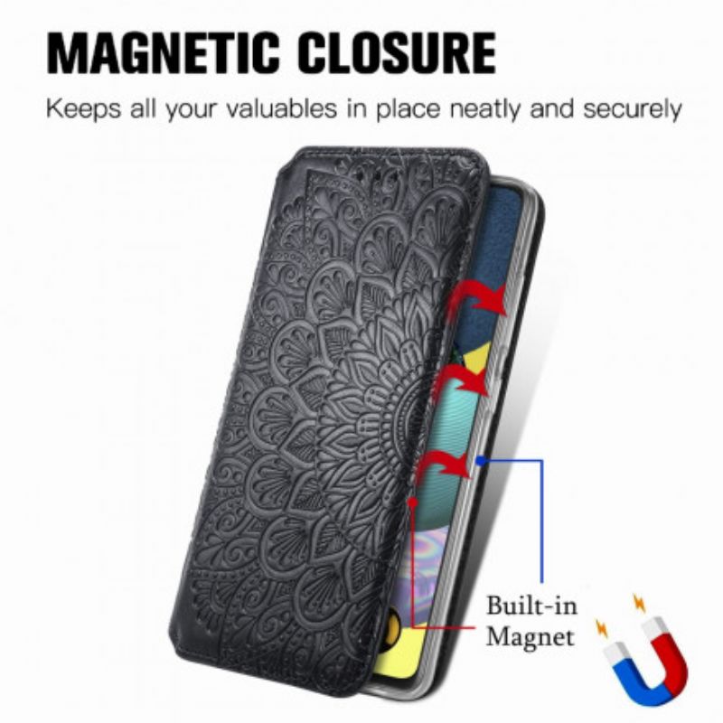 Cover Samsung Galaxy A71 5G Flip Cover Mandalas