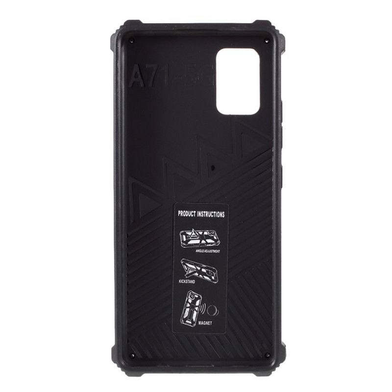 Cover Samsung Galaxy A71 5G Militærbestandig Aftagelig