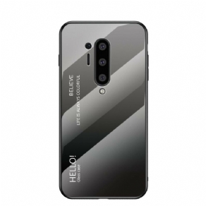 Cover OnePlus 8 Pro Hej Hærdet Glas
