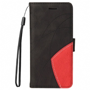 Flip Cover Motorola Edge 20 Pro Tofarvet