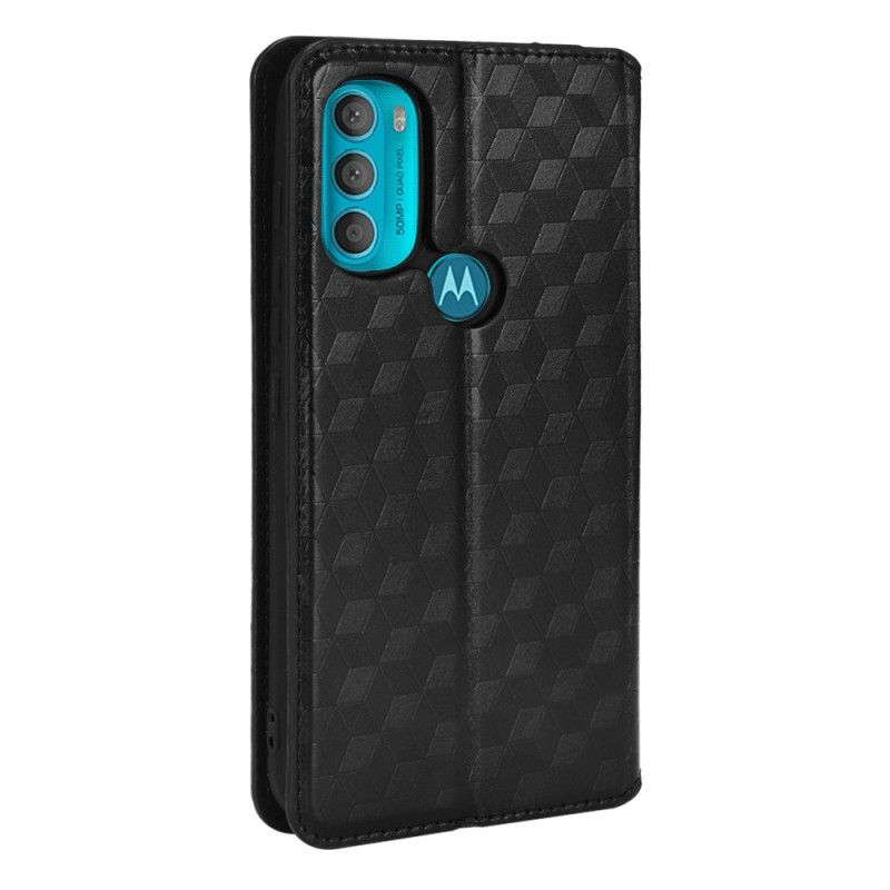 Cover Moto G71 5G Flip Cover Diamant Lædereffekt