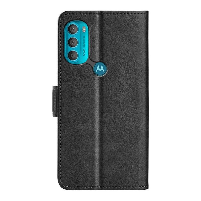 Flip Cover Moto G71 5G Læder Cover Dobbeltklap