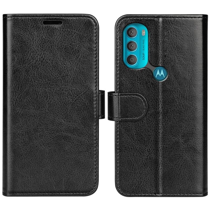 Flip Cover Moto G71 5G Lædereffekt