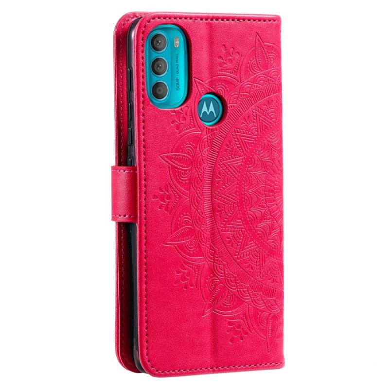 Flip Cover Moto G71 5G Søn Mandala